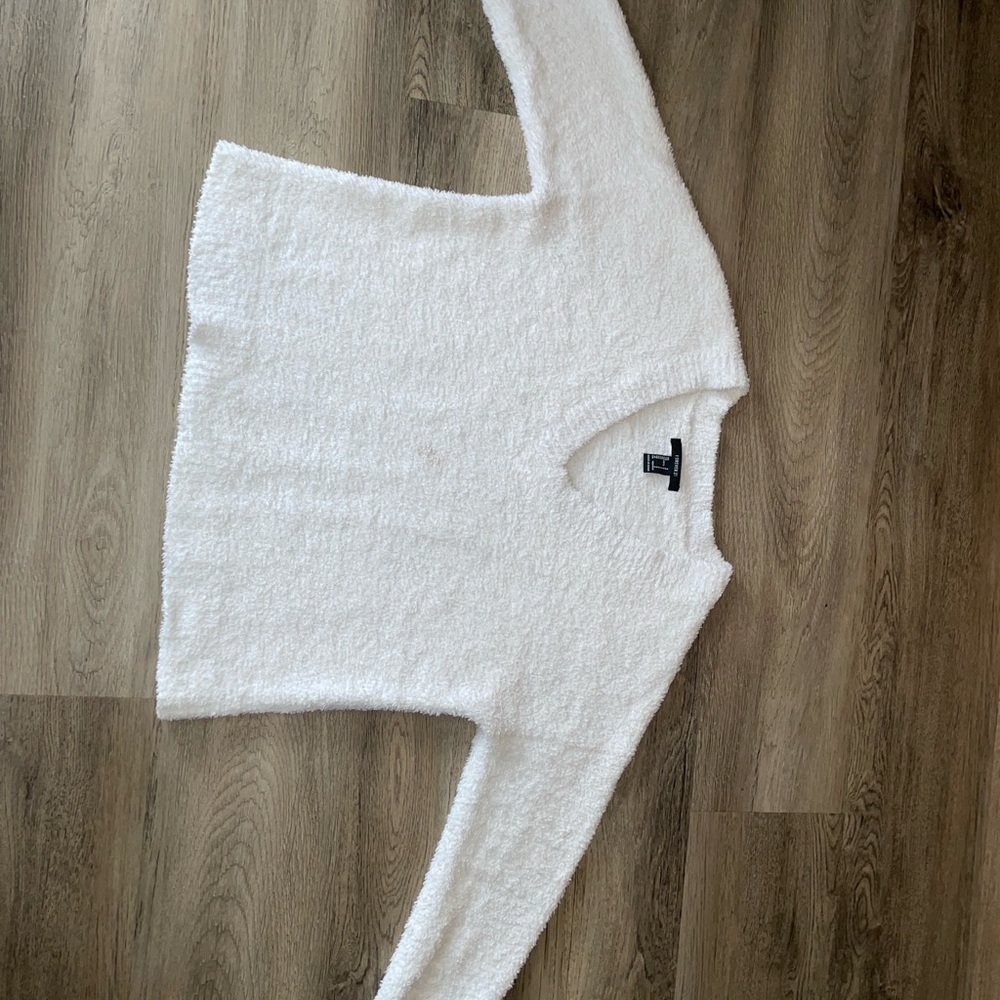 Super cozy white sweater